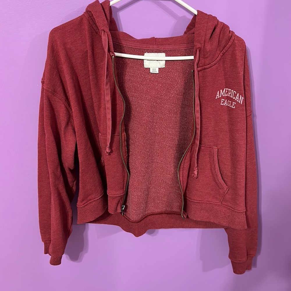 American eagle red jacket